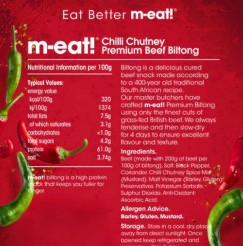 Chili Chutney Biltong