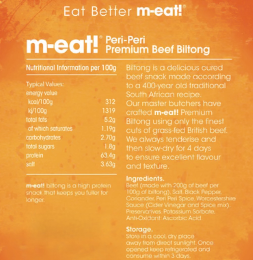 Peri Peri Biltong