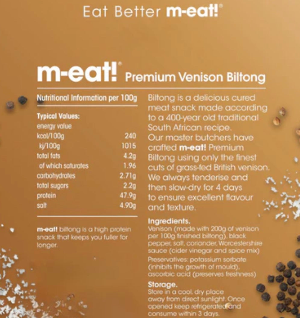 Wild Venison Biltong